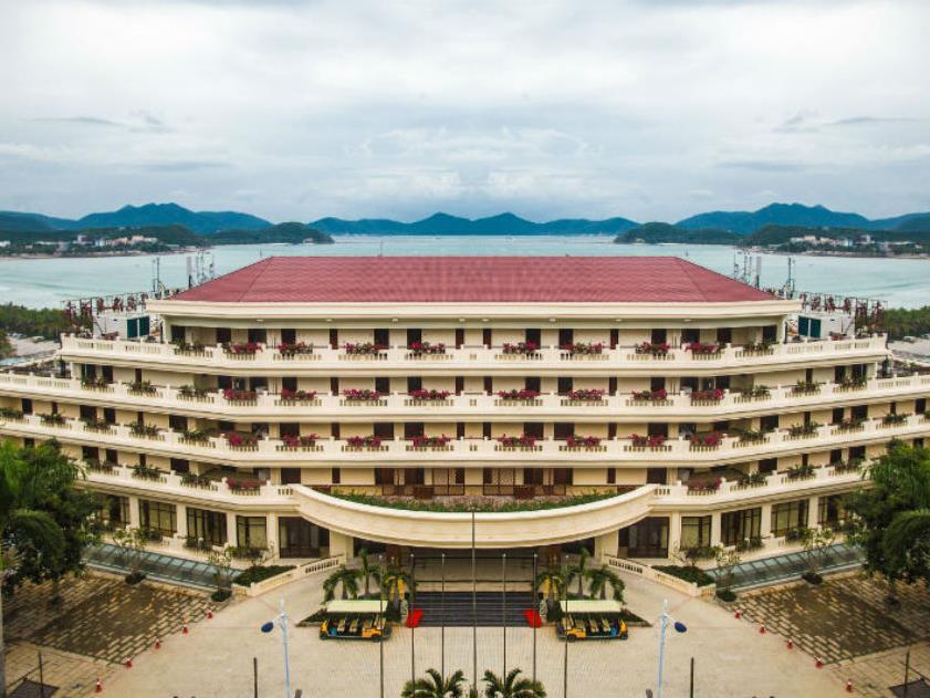 Yuhuayuan Seaview Hotel Sanya Luaran gambar